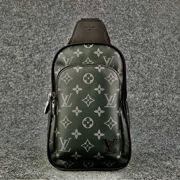 Louis Vuitton Other - Louis Vuitton Black and Gray Monogram Backpack